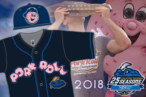 Trenton Thunder rebrands as ‘Trenton Pork Roll’ for 25th season promotion