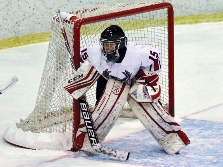 Goalie Justin Cooper makes the most of opportunity on ice