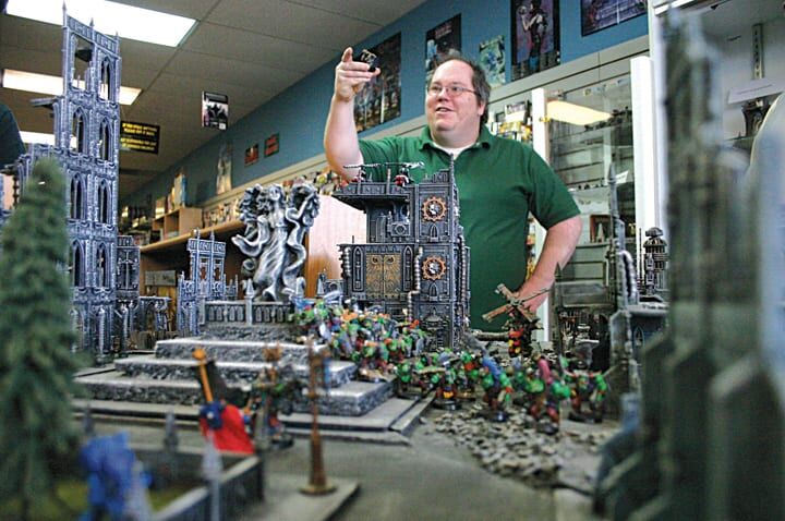 At local store, war is a game