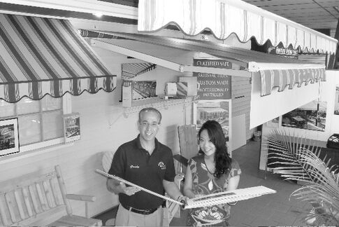 Awnings Design West provides shade for homes and businesses