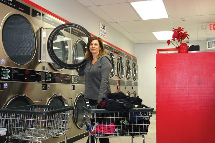 Go for laundry, stay for friends