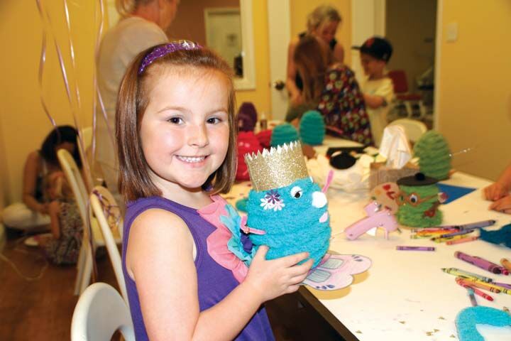 Laughing and crafting go hand in hand at studio