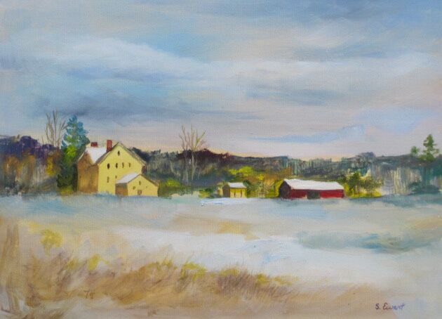 Country scenes are new at county library