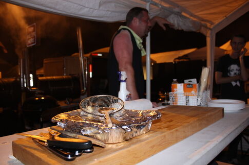 Local team competes with the big leagues at state BBQ competition