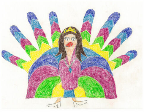 Minutes from Somewhere Else: Princess wins annual handturkey contest