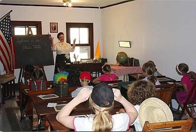 Experience a day at the Pleasant Valley Schoolhouse
