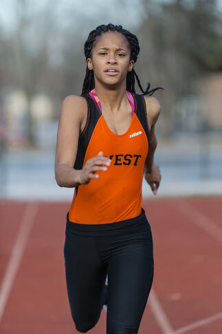 Hamilton West sprinter Flim loves to run, learns to race