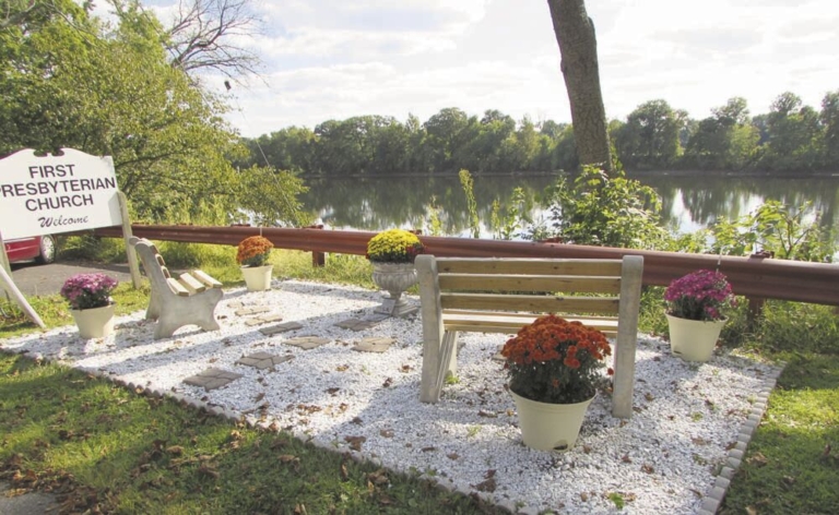 Farkas builds prayer garden, earns Eagle rank