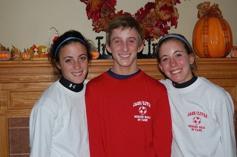 Langton triplets (and their parents) rack up the miles