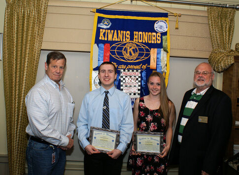Ewing Kiwanis awards Students of the Month