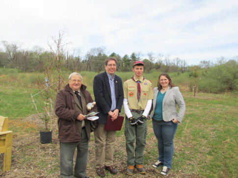 Waaben completes Eagle project on Memorial Tree Park