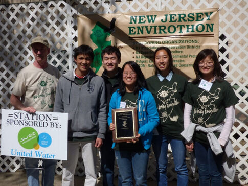 WWP High School North places third in NJ Envirothon