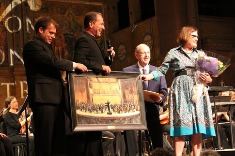 PSO honors Melanie Clarke at May performance