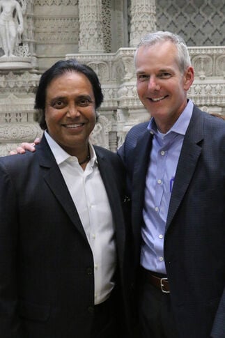 Perlman and Pathak meeting forges bonds between Jewish and Hindu faiths