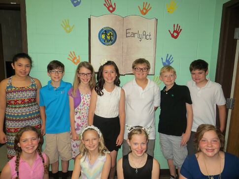 Morgan Elementary EarlyAct Club fundraises for library