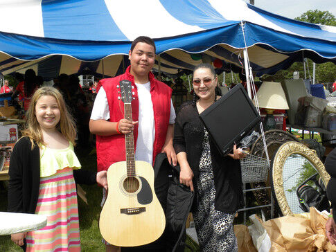 Central Church and Living Hope Church Free Market benefits 140 families