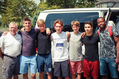Robbinsville Soccer Association host youth soccer team from London