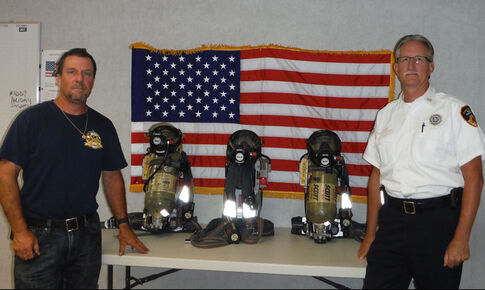 Hamilton Township Fire District #9 donates to Terry Farrell Fund