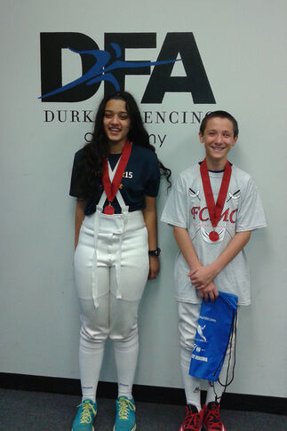Local fencers medal in Youth Fencing Tournament