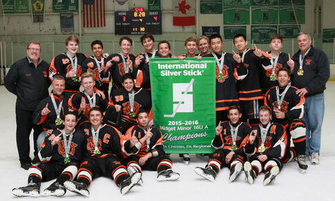 Princeton Youth Hockey Midget 16U wins Silver Stick Championship
