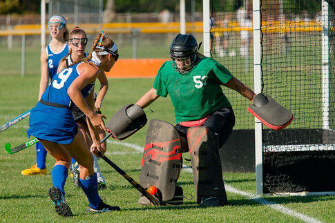 Langevin proves her worth in net for West field hockey