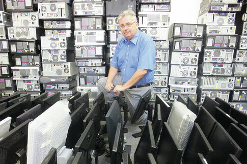 Mercer Street Friends Dave Zboray provides back up for the Trenton Digital Initiative