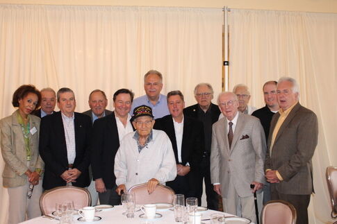 Trenton Rotary welcomes WWII hero Albert Perna