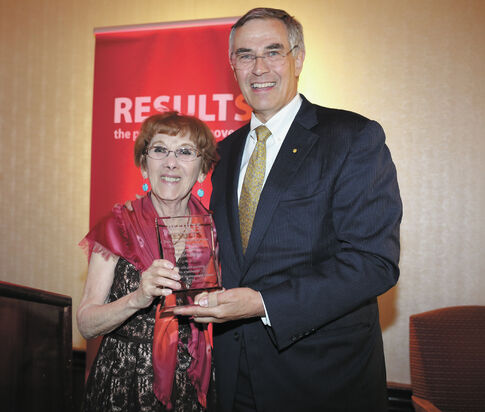 Phyllis AlRoy recognized for 40 year effort to battle hunger and poverty