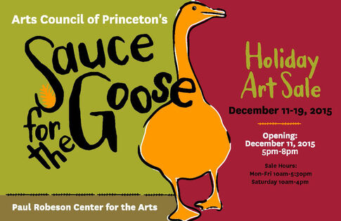 Sauce for the Goose Holiday Art Sale to start Dec 11