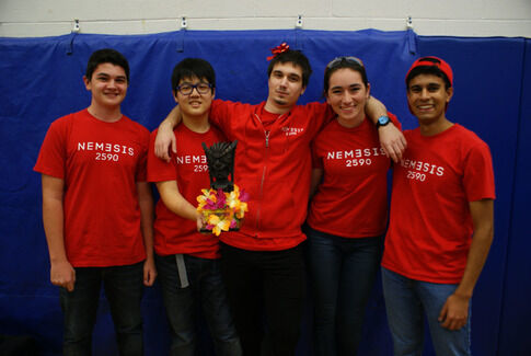 RHS Robotics Team takes first in Brunswick Eruption competition