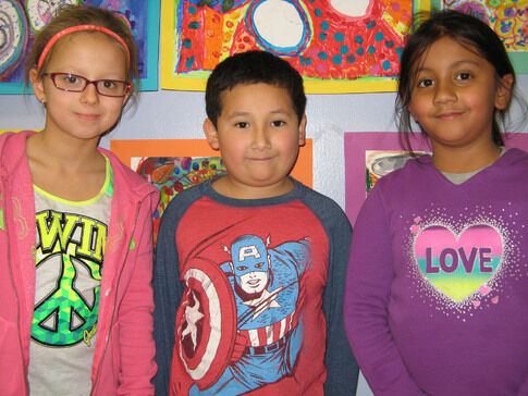 Slackwood Elementary students place in county poster contest