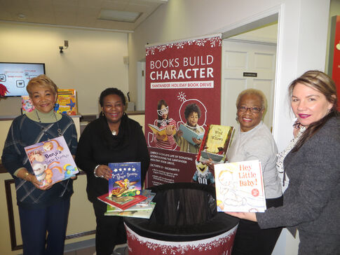 Top Ladies of Distinction donates to Santander Book Drive