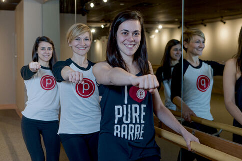 Pure Barre and Bar Method promote ballet-inspired fitness