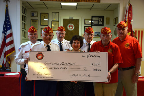 Trenton Marine Corps League supports Sunshine Foundation