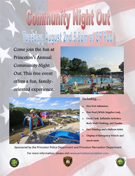 Princeton Community Night Out set for August 2