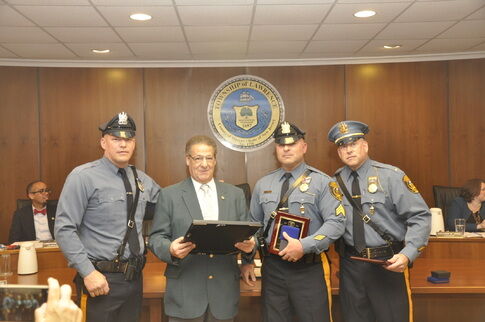 Lawrence honors officer, supervisor of the year