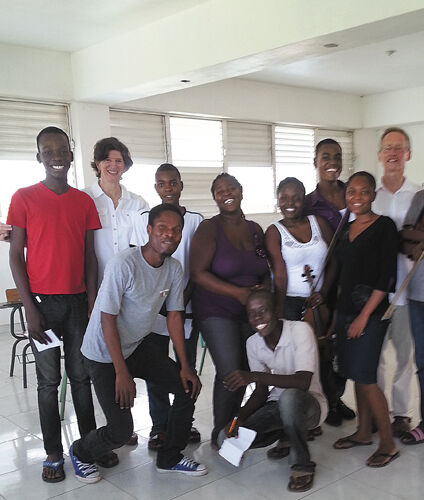 West Windsor couple visits Haiti to help students hone their musical skills