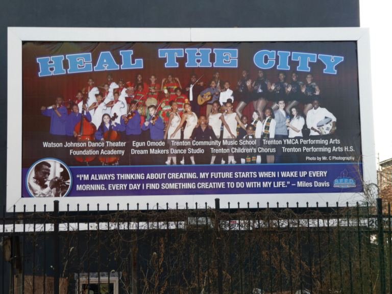 Trenton group using care – and billboards – to heal a city’s soul