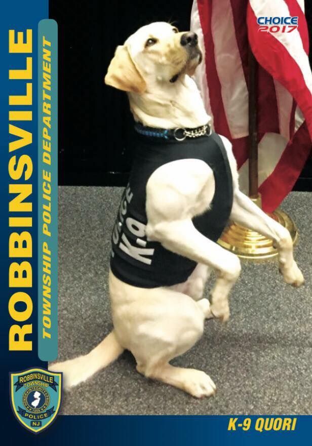 Robbinsville police host baseball card contest for children