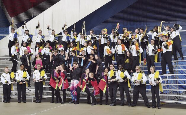 Marching band in step with success