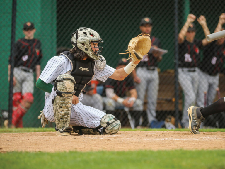 Catcher Kowalski answers the call for Steinert