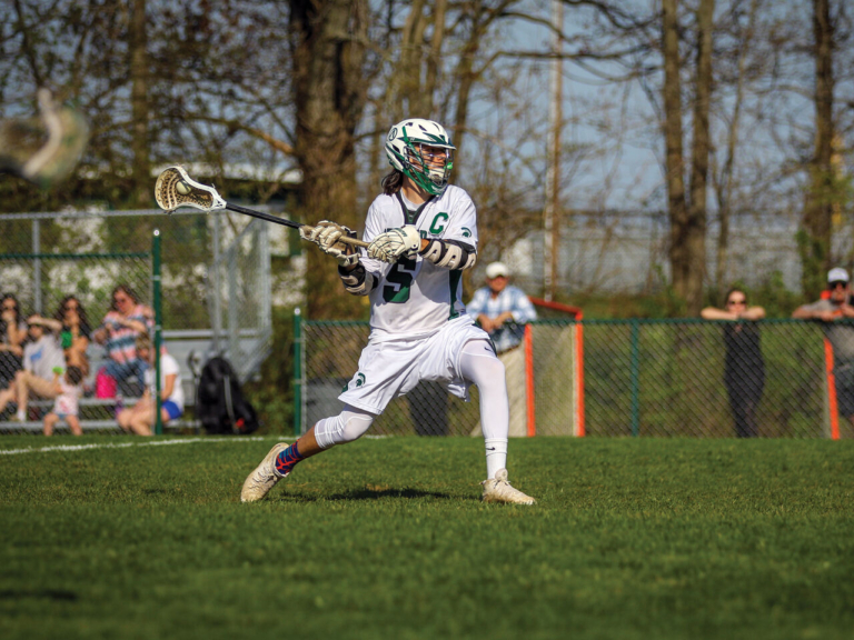 Captain Anthony Cacace leads Steinert High lacrosse