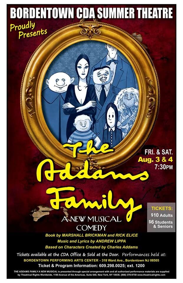 ‘Addams Family’ visits Bordentown Performing Arts Center