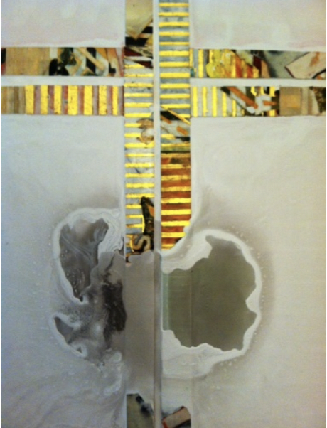 ‘Pleasing Decay’ paintings and masks on view at Gallery at Chapin