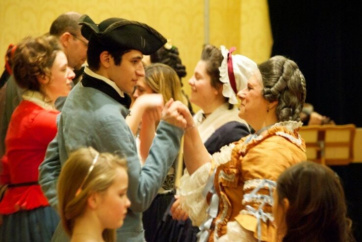 Mingle with soldiers of the American Revolution Dec. 28 during Patriots Week