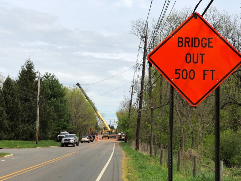 5-month bridge closure on Route 518 a bane for Hopewell Borough businesses
