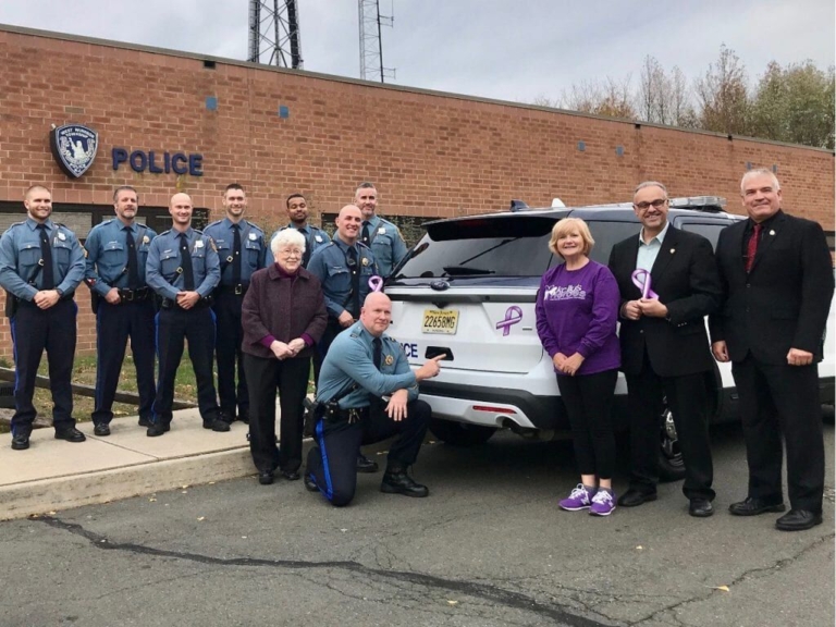 West Windsor Goes Purple for Pancreatic Cancer Awareness
