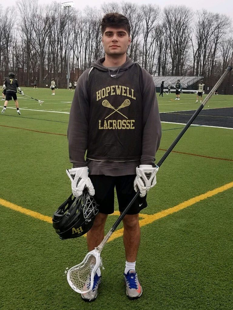 Chris Hollander is a leader for Hopewell Valley Central High School lacrosse
