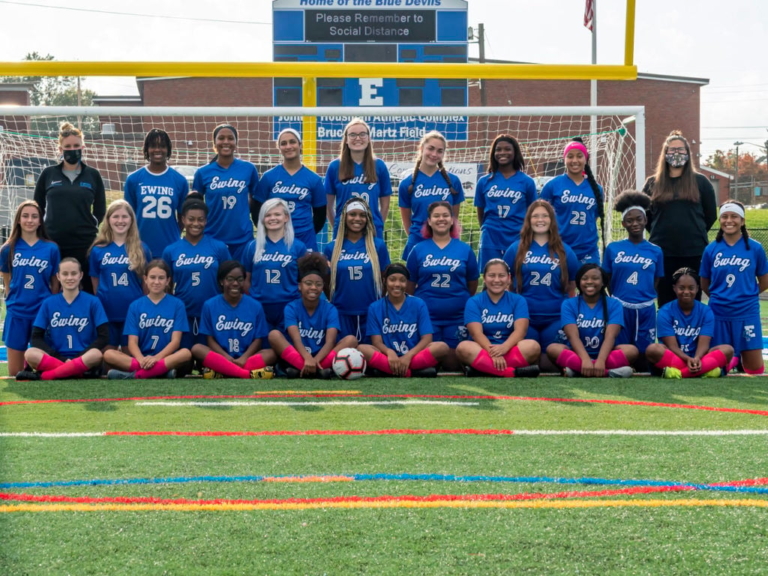 Ewing girls’ soccer honors seniors