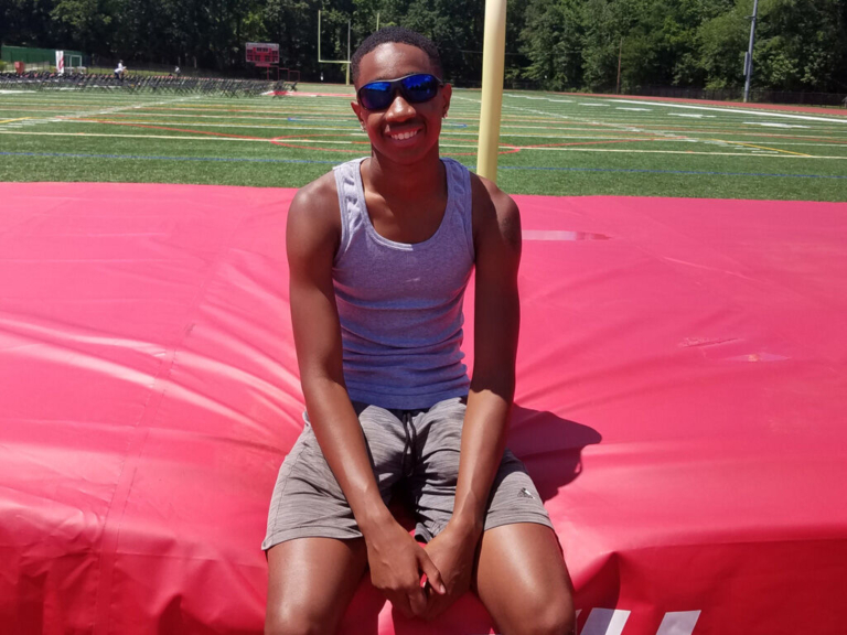 Jahmir Anderson flies high for LHS track and field